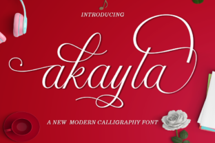 Akayla Script Font: Elevating Campaign Visuals