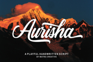 Aurisha Script Font Review: Real Handwritten Charm