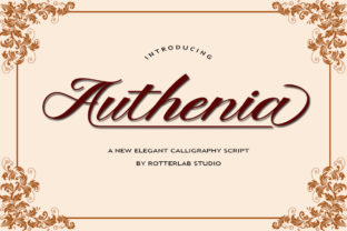 Authenia Script Font: Elevating Campaign Visuals