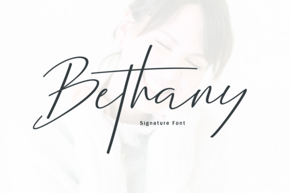 Bethany Script Font for Editorial Design