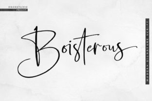 Boisterous Script Font: A Web Designer’s Layout Review