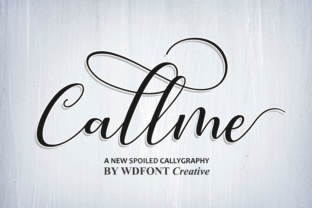 Callme Script Font for Editorial Design