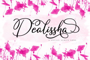 Dealissha Script Font for Elegant Web Design