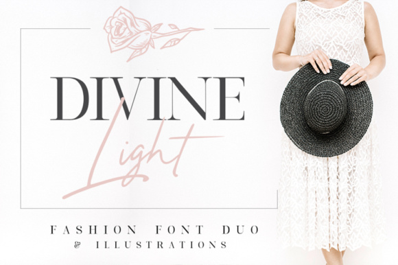 Divine Light Duo Font: Elevating Campaign Visuals