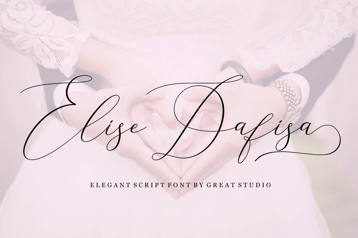 Elise Dafisa Script Font for Elegant Editorial Layouts