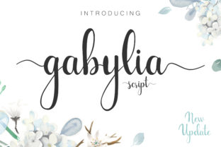 Gabylia Script Font for Modern Editorial Design