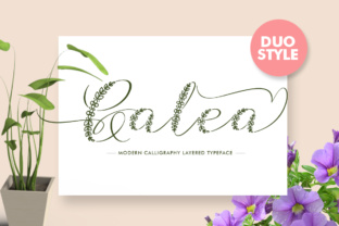 Galea Script Font for Handmade Crafts and Products