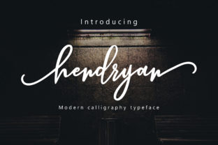 Hendryan Script Font Review: Elegant Branding Type