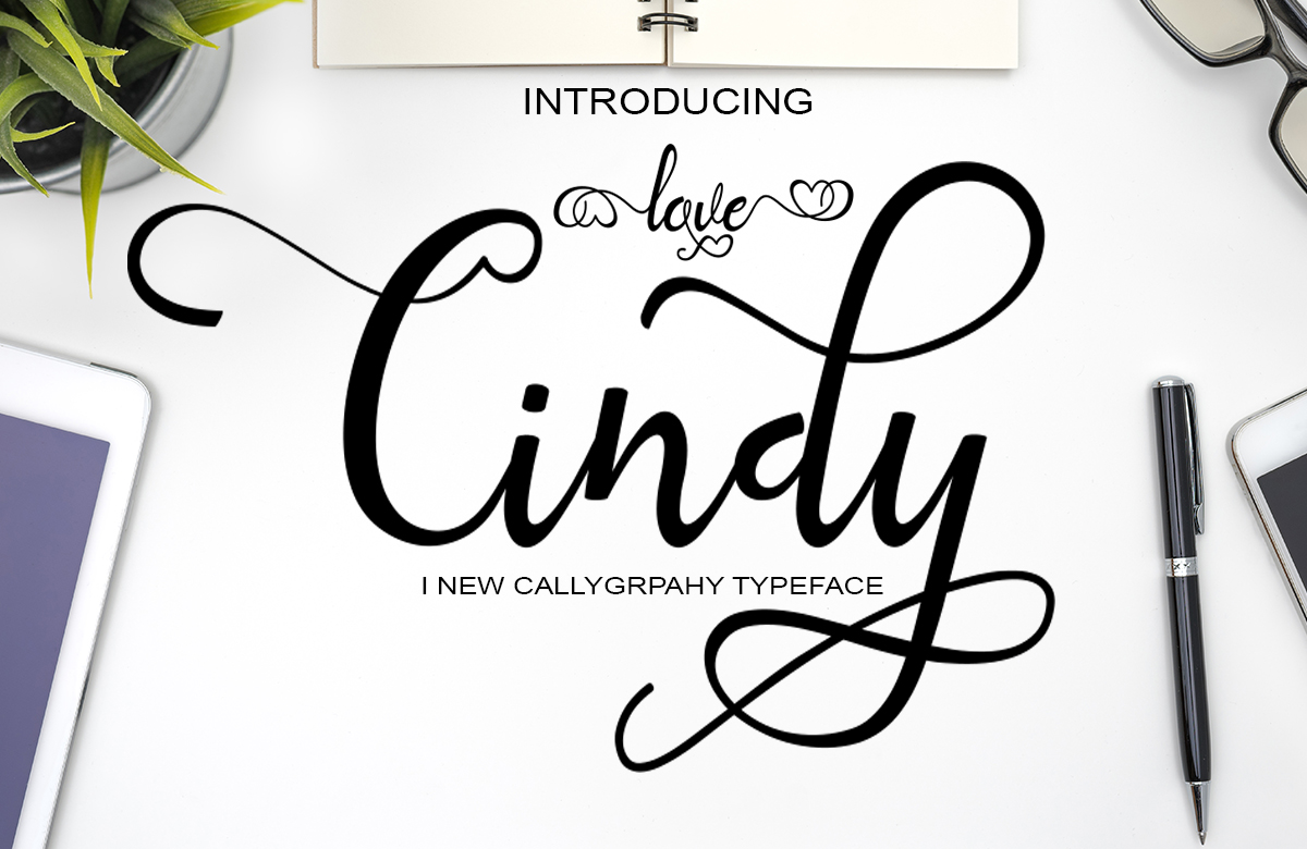 Love Cindy Script Font: Elevating Small Business Branding