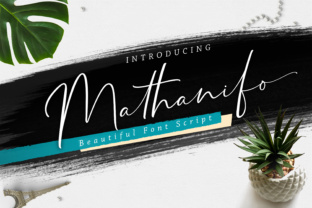 Mathanifo Script Font for Modern Business Branding