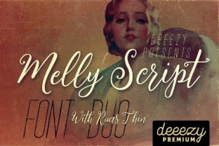 Melly Script Font Duo: A Retro Typeface for Branding