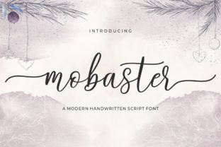 Mobaster Script Font for High-Impact Marketing Visuals