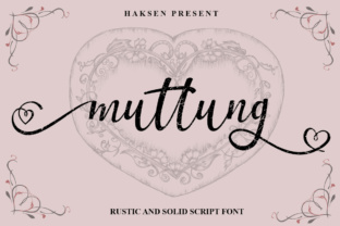 Muttung Script Font: Elevate Your Beauty Brand Identity