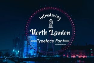 North Landon Script Font for Editorial Design