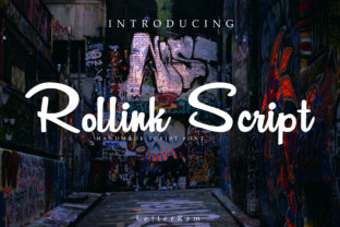 Rollink Script Font: Elevating Editorial Layouts