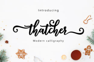 Thatcher Script Font: Playful Typography for Makers